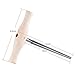 ammoon Violin Peg Hole Reamer 1:30 Taper with Wood Handle for 3/4 4/4 Violins Luthier Tool