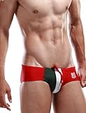 SEOBEAN Mens Low Rise Sexy Swimwear Boxer Brief Trunks 2225