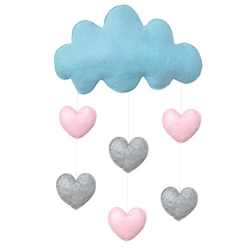 image for HAN-MM Baby Crib Mobile Nursery Ceiling Mobile Developmental Crib Toy 