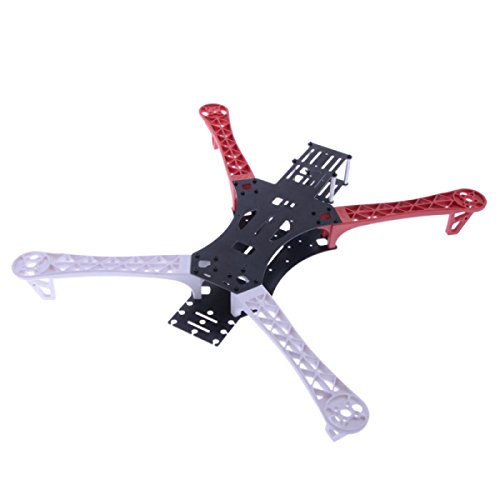 HJ MWC X-Mode Alien Multicopter Quadcopter Frame Kit 3 Colors(White+Red)