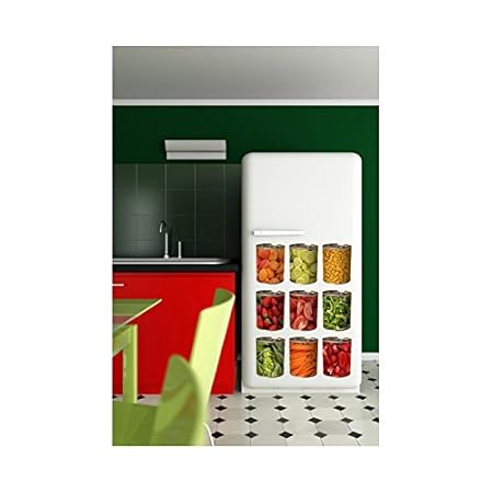 TATOUTEX Pegatinas Nevera Lata de conservas, L 80cm x H 112cm ...