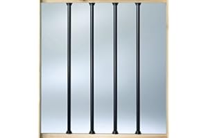 Deckorators Aluminum 26" Balusters - Black - 100 Pack (Deckorators DB52613)