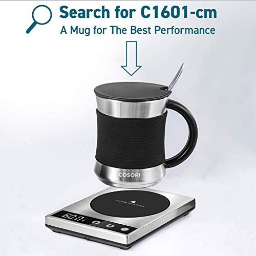 COSORI Mug Warmer & Coffee Cup Warmer For Desk, Digital Temp Control