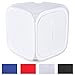Neewer® 16x16 inch/40x40 cm Photo Studio Shooting Tent Light Cube Diffusion Soft Box Kit with 4 Colors Backdrops (Red Dark Blue Black White) for Photography