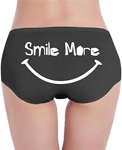 Smile More Women's Breathable Low-Waist Brief Panty