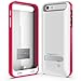 iPhone 5S Battery Case, iPhone 5 Battery Case - Maxboost Atomic S Portable Charger for iPhone 5/5S [MFI Certified] External Protective 2400mAh Battery Charging Juice Power Bank [Glossy White/Pink]