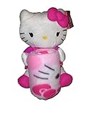 Hello Kitty Throw with Hugger, 40 x 50-Inch, Pink Fleece Blanket