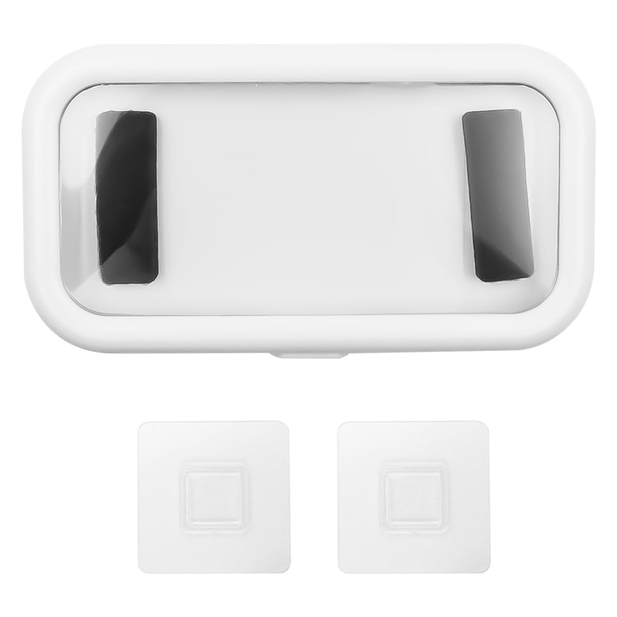 Hsthe Sea Wall Mount Shower Phone Holder WaterProof 360°Rotation,Shower Phone Case, Touch Screen Waterproof Phone Case,Anti Fog Shower Phone Case for Bathroom Kitchen- White