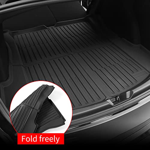 Kingna Fit 20212023 Tesla Model 3 Floor Mats Cargo Liner Frunk Mat All