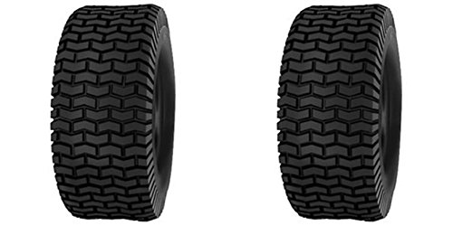 Carlisle LOT of Two (2) 9x3.50-4 4 Ply Rated Tubeless Turf Saver Tires