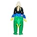 Bodysocks Jurassic Green Dinosaur Inflatable Costume for Adults (One Size)