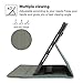 2019 iPad pro 10.5 Case with Pencil Holder for iPad Air 3rd Gen Cover/ipad pro10.5 inch 2017 and Multiple Viewing Angles Stand,Shockproof Soft TPU Cover+ Auto Sleep/Wake+Pocket (Blue)