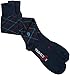 Travelsox Odissey Flight OTC Support Compression Travel Recovery Socks,TS5000, Navy, Large