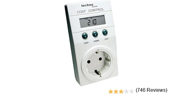 Technoline Cost Control - Medidor del Consumo Energético, Color ...