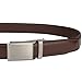 Lavemi Men's Real Leather Ratchet Dress Casual Belt, Cut to Exact Fit,Elegant Gift Box(55-1766 Brown)