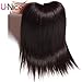 UNice Hair Icenu Series 8A Brazilian Straight Virgin Hair 1 Bundle Unprocessed Human Hair Extensions Weave Natural Color (20, #1B color)