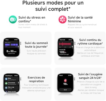 Redmi Watch 6 NFC, Montre Connectée, Autonomie de 24 Jours, Gris — photo 8 sur 8
