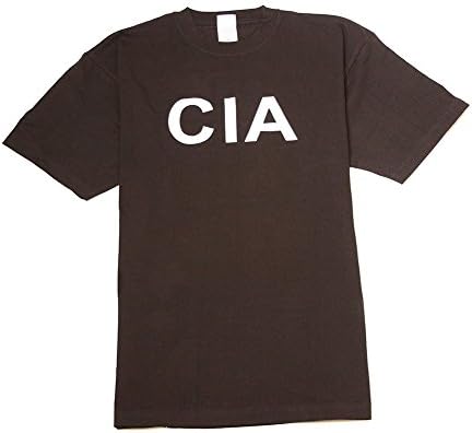 CIA Central Intelligence Agency Law Enforcement T-Shirt, XL