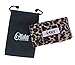 CozyPhones Sleep Headphones - Thin Earphone Speakers - Most Comfortable Headphones for Sleeping - Perfect for Air Travel, Relaxation, Meditation & Insomnia - Leopard