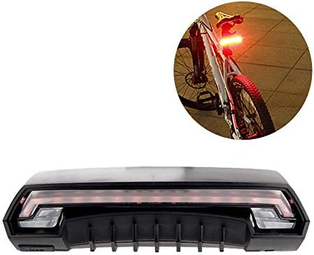 hAohAnwuyg Bike Tail Light,GIYO R1 Bicycle Laser LED Turn Signal Light Remote Control USB Warning Tail Lamp