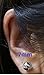 5 Pairs of Surgical Stainless Ball Stud Earrings 3,4,5,6, & 7mm