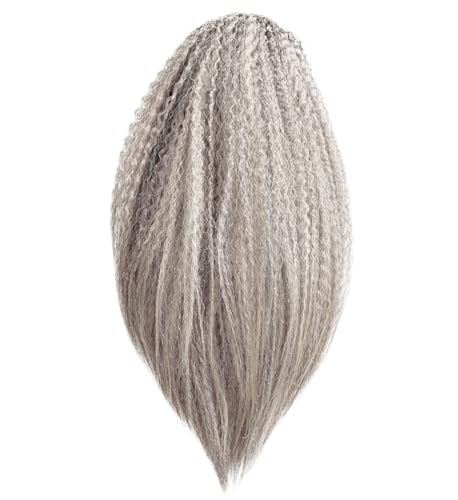 Kim Kimble 21" Crimped Pocket Ponytail Hairpiece Extension With Comb and Drawst…