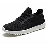 UNMK FUN Women's Fashion Sneakers Lightweight Breathable Mesh Soft Sole Running Walking Shoes