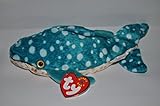 TY Poseidon the Whale Shark Beanie Baby by TY~BEANIES AQUATIC