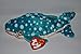 TY Poseidon the Whale Shark Beanie Baby by TY~BEANIES AQUATIC