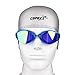 Swim Goggles, COPOZZ 3550 Swimming Goggles For Adult Youth Men Women - Mirrored Coated / Clear Anti Fog UV Protection Lens 3 Nose Bridges - For Competitive Indoor / Open Water