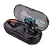 Wireless Headphones Bluetooth Earbuds, 3D Stereo Bluetooth 5.0 Ear Buds, Mini in-Ear Bluetooth Earphones, TWS Sports Running Headsets for iPhone Samsung Android with Charging Case Built-in Microphone
