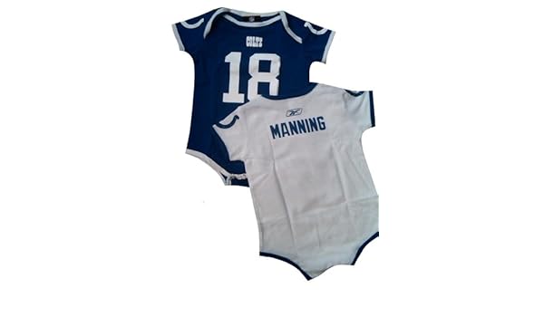 peyton manning onesie jersey