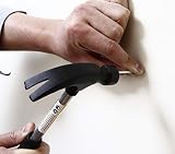 Rolson 10334 8 oz Tubular Steel Claw Hammer MicroFinish Grip Ergonomic view 2
