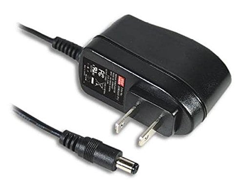 Mean Well GSM06U15-P1J Medical Wall Adapter, AC to DC Switching Power Supply, Single Output, 15 Volts, 0.4 Amps, 6 Watts, 1.3" L x 2.6" W x 1.7" H