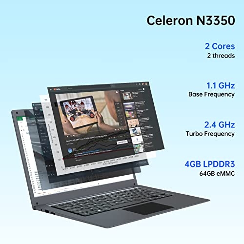 BOCCONI 14.1 inch UltraThin Laptops for Sale Full HD 1920x1080 IPS