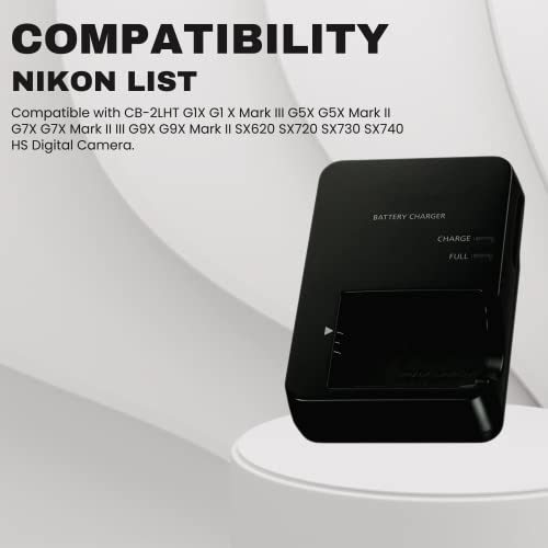 CB-2LH CB-2LHT Battery Charger for Canon NB-13L Battery