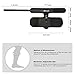 Adorime Ankle Gun Holster Holder for Concealed Carry Pistol Three Layer Non-Slip with Breathable & Adjustable Nylon Strap - Fits Glock 42, 43, 36, 26, Smith and Wesson Bodyguard .380.38, Ruger LCP
