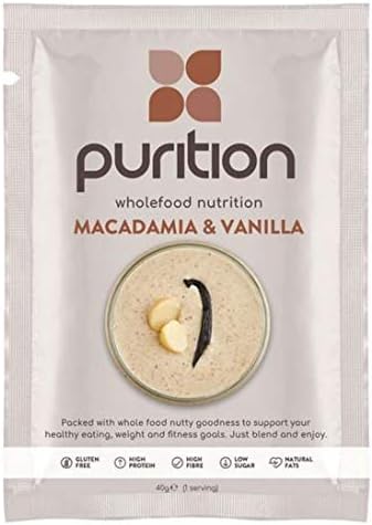Purition Wholefood Nutrition Macadamia & Vanilla (40g)