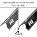 Hisencn 15 Inch Heat Shields Replacement for Dyna-glo DGF510SBP, DGF510SSP, Heat Plates, Porcelain Steel Grill Heat Shield Tent Flame Tamer