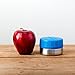 LunchBots Rounds 4oz Stainless Steel Non-insulated Leak-Proof Snack Container for Kids and Adults - Small Food Jar for Dressings, Dips, and Finger Foods - Dishwasher Safe - Royal Blue