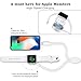 Watch Charger 2 in 1 Magnetic Apple iWatch Charger 3.9ft/1.2m Phone Charger Cable Compatible with for Apple Watch Series 4/3/2/1& iPhoneXR/XS/XS Max/X/8/8Plus/7/7Plus/6/6Plus/iPad4/iPadAir/Mini