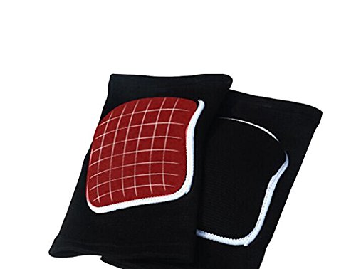 MINILUJIA Children Kids Knee Brace Tight Non-Falling Sponge Sleeves Breathable Flexible Elastic Support Protector Cover 2PCS/Pair (xs, Black)
