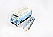 VW Volkswagen T1 Camper Van Pencil Case - Blue - Multiple Color Options Available