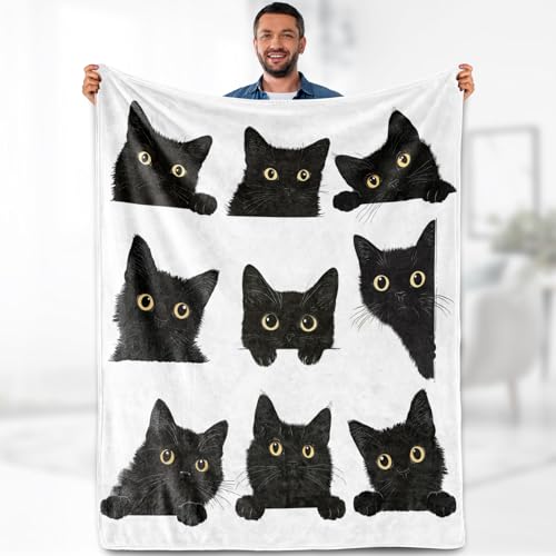 Black Cat Blanket Gifts