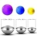 Metal Bath Bomb Ball Mold - 4cm/5cm/6cm Molds for Bath Bombs, Bryubr 12PCS Bath Bomb Molds for Crafting Your Own Fizzles