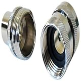 Water Right Solid Brass Quick Connect Hose Set, Chrome Plated