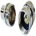 Water Right Solid Brass Quick Connect Hose Set, Chrome Plated