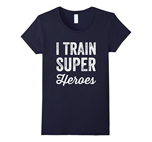 Womens I Train Superheroes T-Shirt 