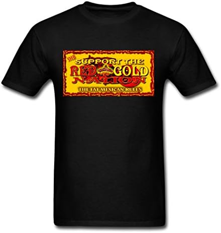 UnisexFit Men's Support The Red and Gold Natioin T-Shirt