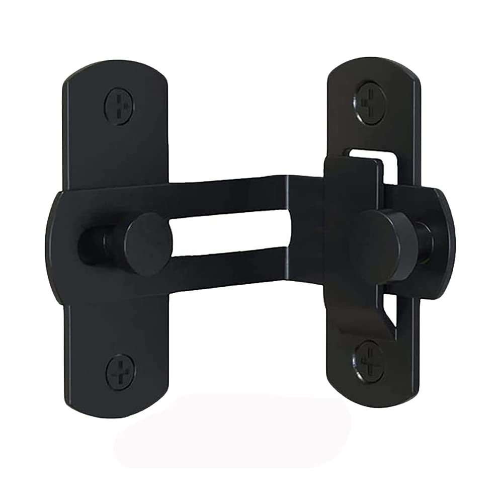 KAFENDA Barn Door Lock 90 Degree Right Angle Door Latch Sliding Door Locks and Latches